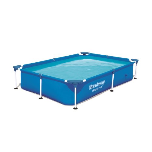 Bestway Andaman LITE szögletes fémvázas medence 221 x 150 x 43 cm