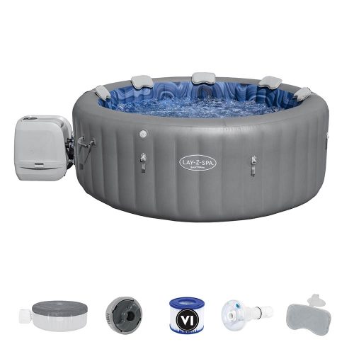 Lay-Z-Spa Santorini Hydrojet Pro masszázsmedence 216 cm x 80 cm