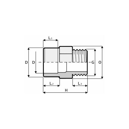 PVC KM Karmantyú D63